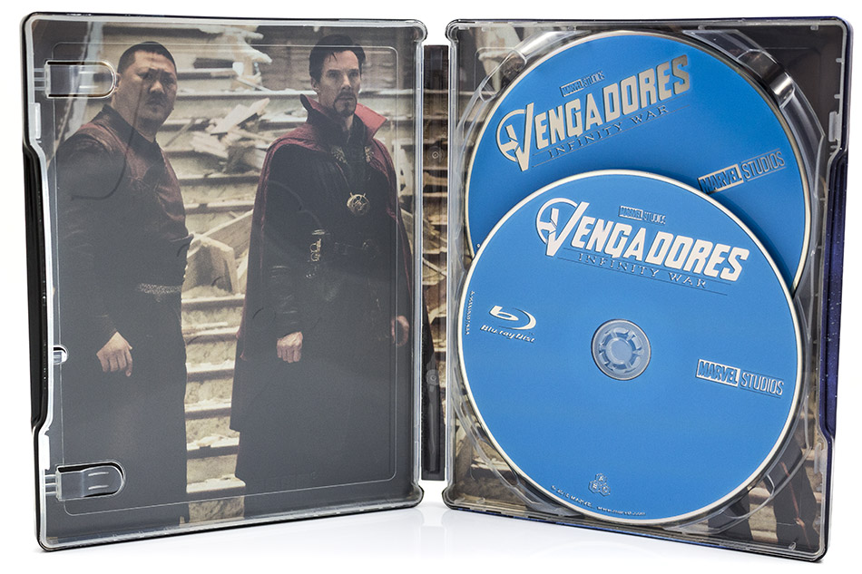 Fotografías del Steelbook de Vengadores: Infinity War en Blu-ray 3D y 2D 14