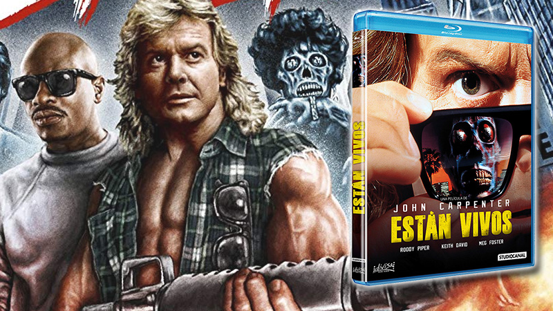 Detalles completos del Blu-ray de Están Vivos, dirigida por John Carpenter
