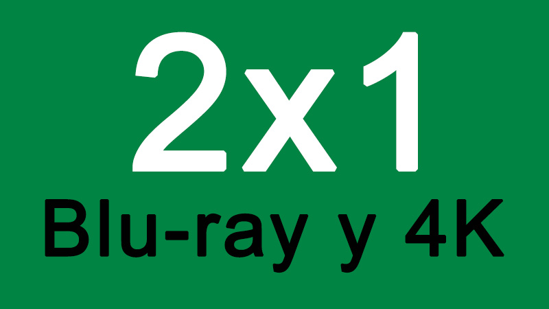 Oferta 2x1 en Blu-ray y UHD 4K de elcorteingles.es
