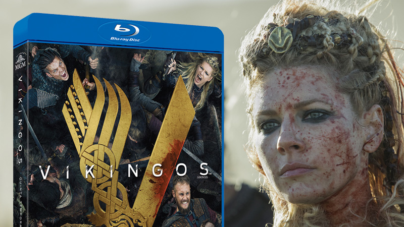 Anuncio oficial de Vikingos quinta temporada 1ª parte en Blu-ray