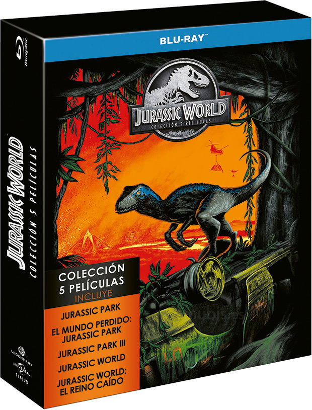 Jurassic World - Colección 5 Películas Blu-ray 10