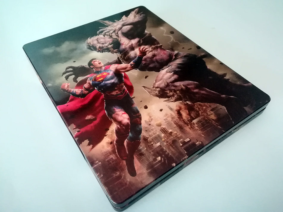 Fotografías del Steelbook de La Muerte de Superman en Blu-ray (Francia) 8