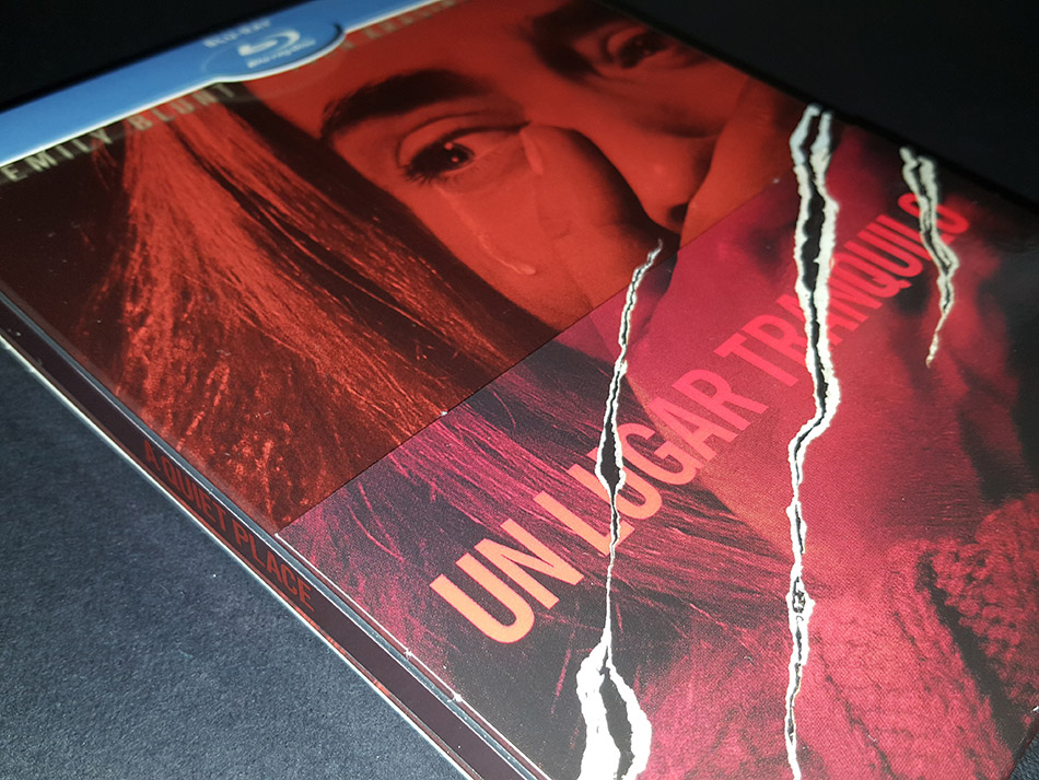 Fotografías del Steelbook con libreto de Un Lugar Tranquilo en Blu-ray 6