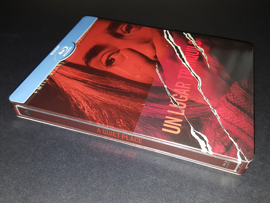 Fotografías del Steelbook con libreto de Un Lugar Tranquilo en Blu-ray 7