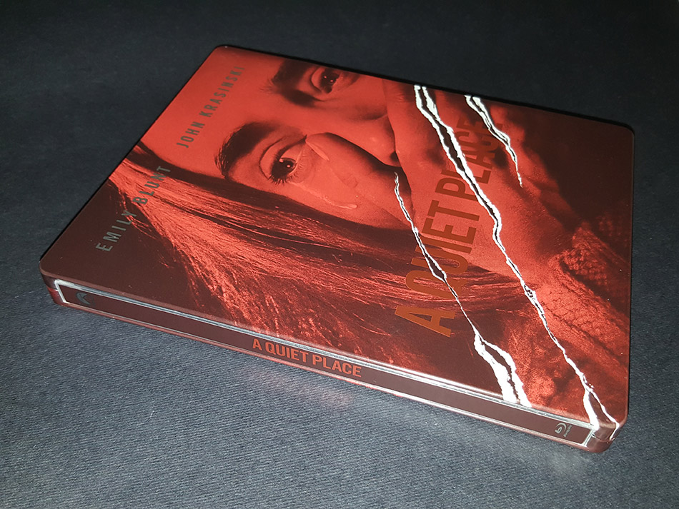 Fotografías del Steelbook con libreto de Un Lugar Tranquilo en Blu-ray 13