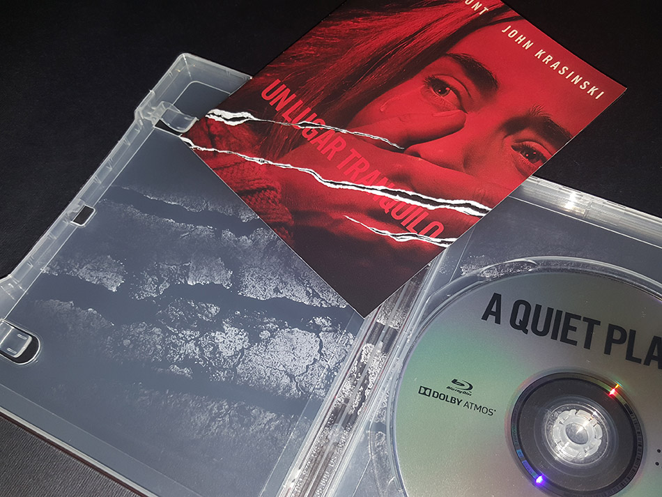 Fotografías del Steelbook con libreto de Un Lugar Tranquilo en Blu-ray 23