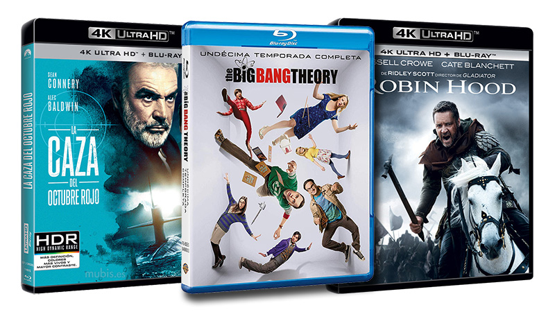 Novedades de esta semana en Blu-ray y UHD 4K (10 - 14 sep)