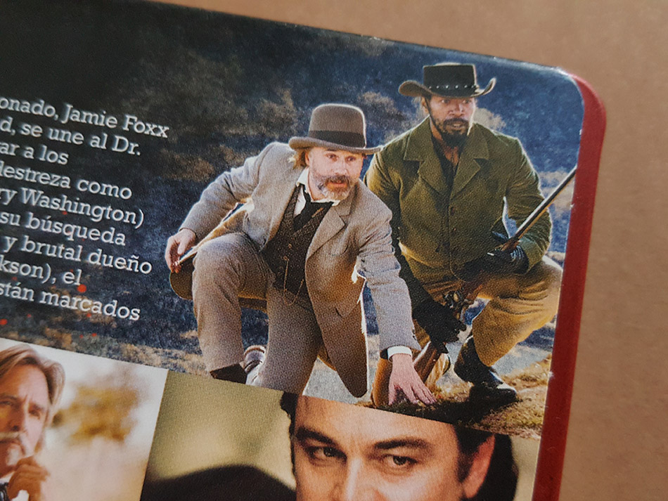 Fotografías del Steelbook de Django Desencadenado en Blu-ray con BSO 9