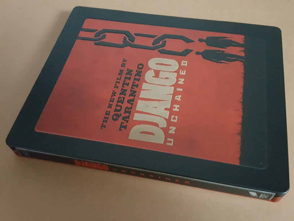 Fotografías del Steelbook de Django Desencadenado en Blu-ray con BSO 14