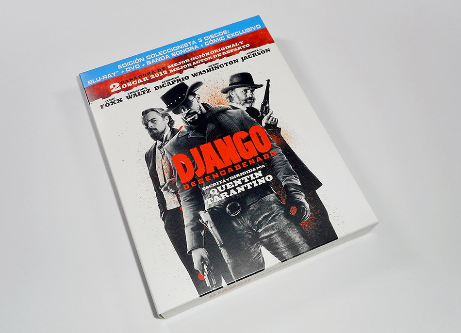 Fotografías de la edición coleccionista de Django Desencadenado en Blu-ray 2