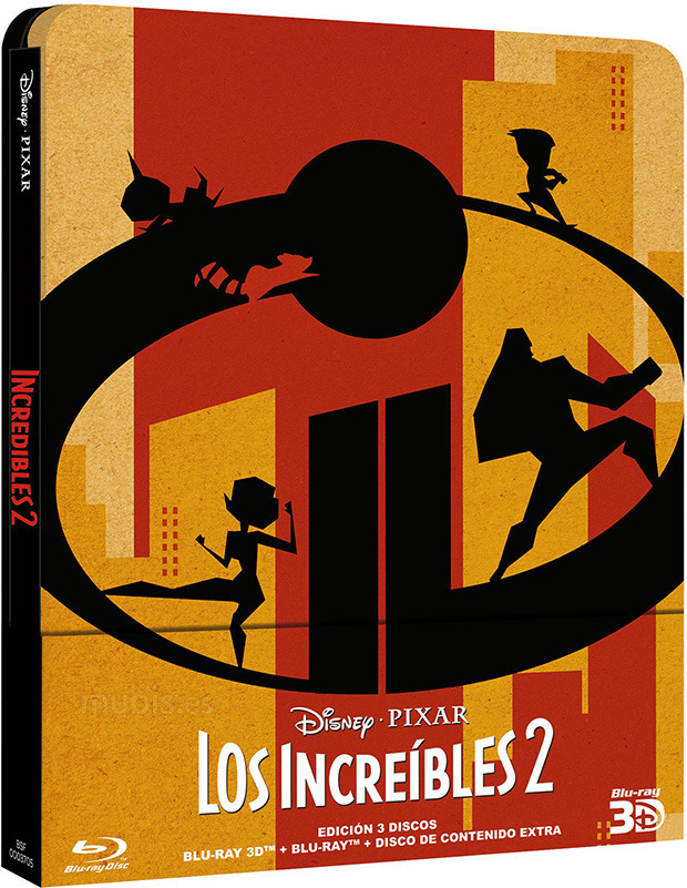 Los Increíbles 2 - Edición Metálica Blu-ray 3D 2