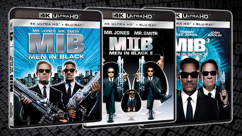 Ediciones individuales de Men in Black en UHD 4K