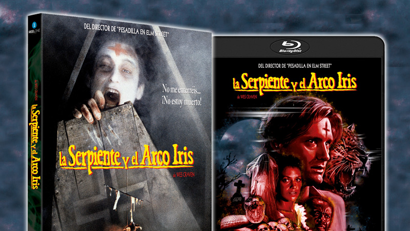 Diseño y primeros detalles de La Serpiente y el Arco Iris en Blu-ray