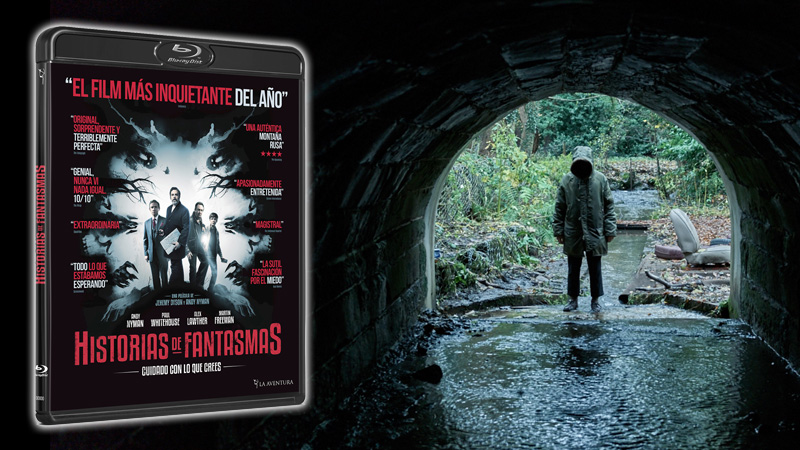 Carátula y datos técnicos de Historias de Fantasmas en Blu-ray