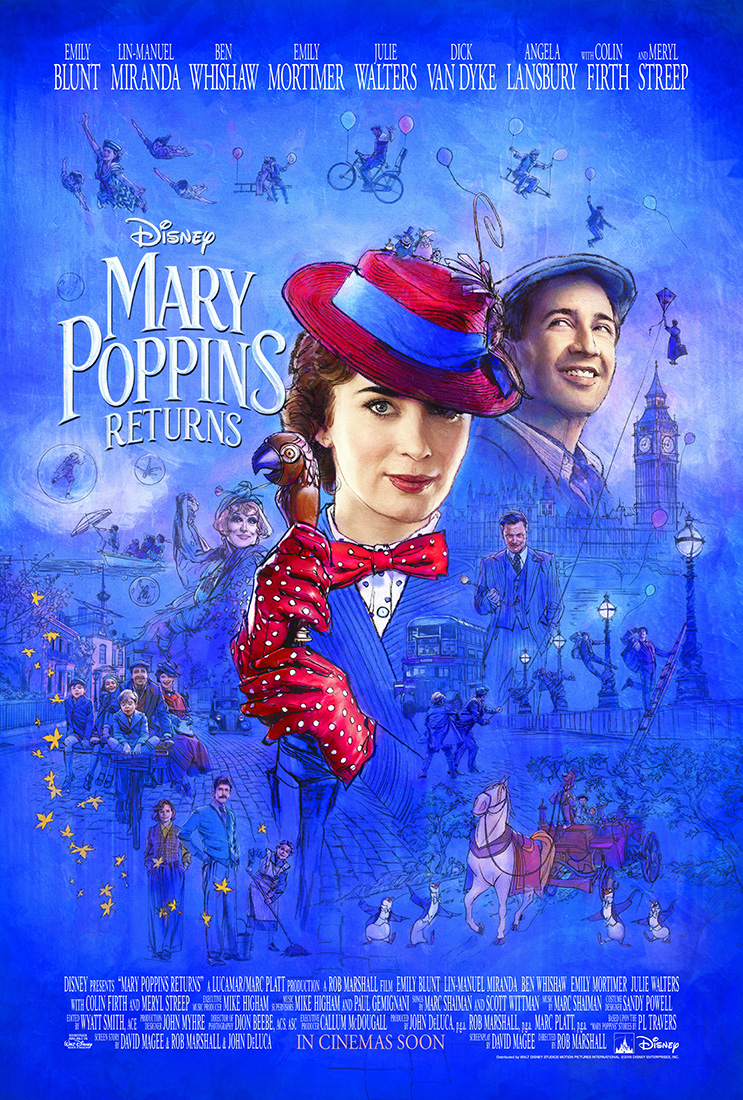 Tráiler completo de El Regreso de Mary Poppins