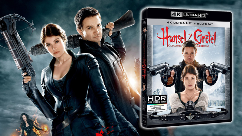 Hansel y Gretel: Cazadores de Brujas en UHD 4K
