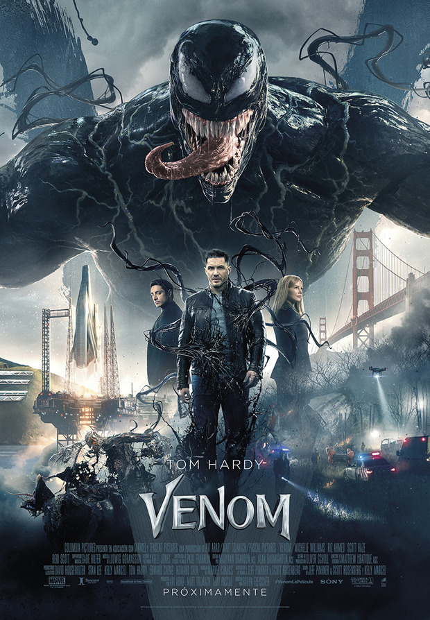 Cartel final de Venom para España