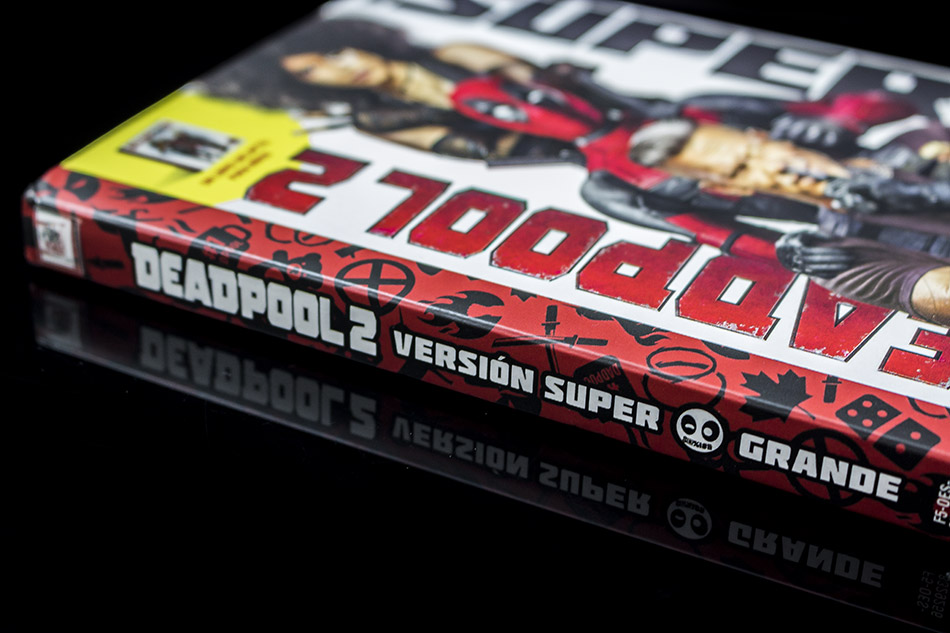 Fotografías de la edición libro de Deadpool 2 en Blu-ray 3