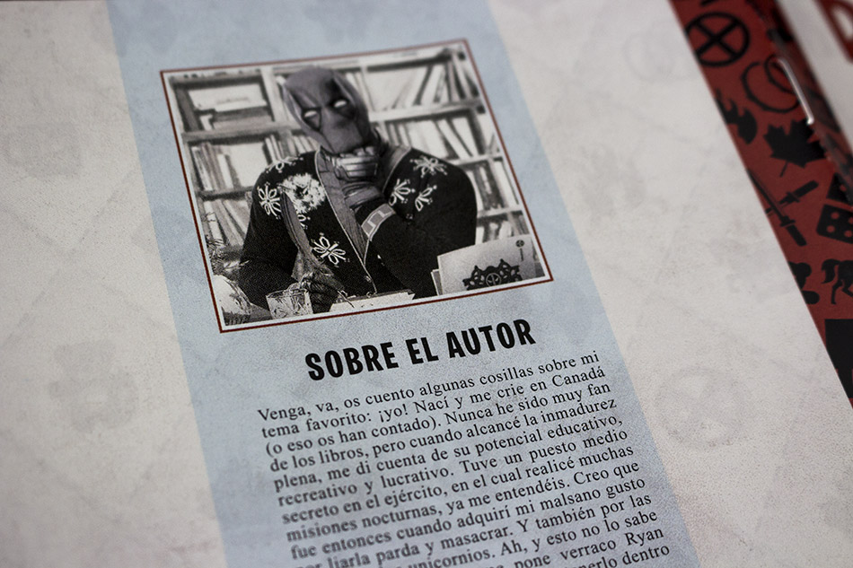 Fotografías de la edición libro de Deadpool 2 en Blu-ray 11