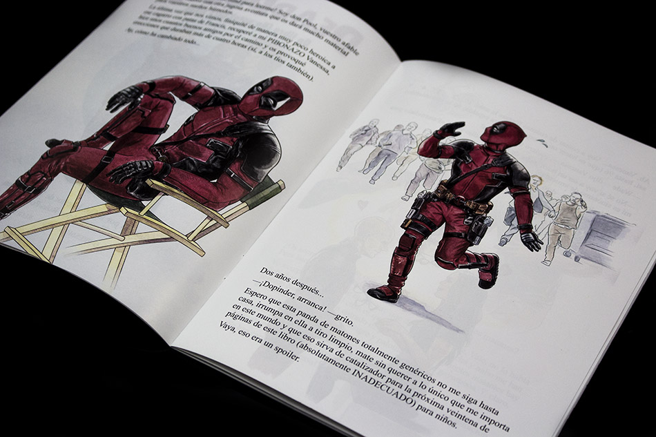Fotografías de la edición libro de Deadpool 2 en Blu-ray 12