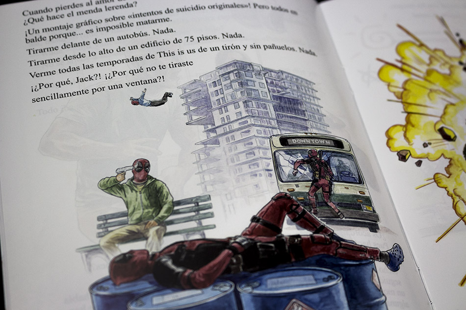 Fotografías de la edición libro de Deadpool 2 en Blu-ray 13