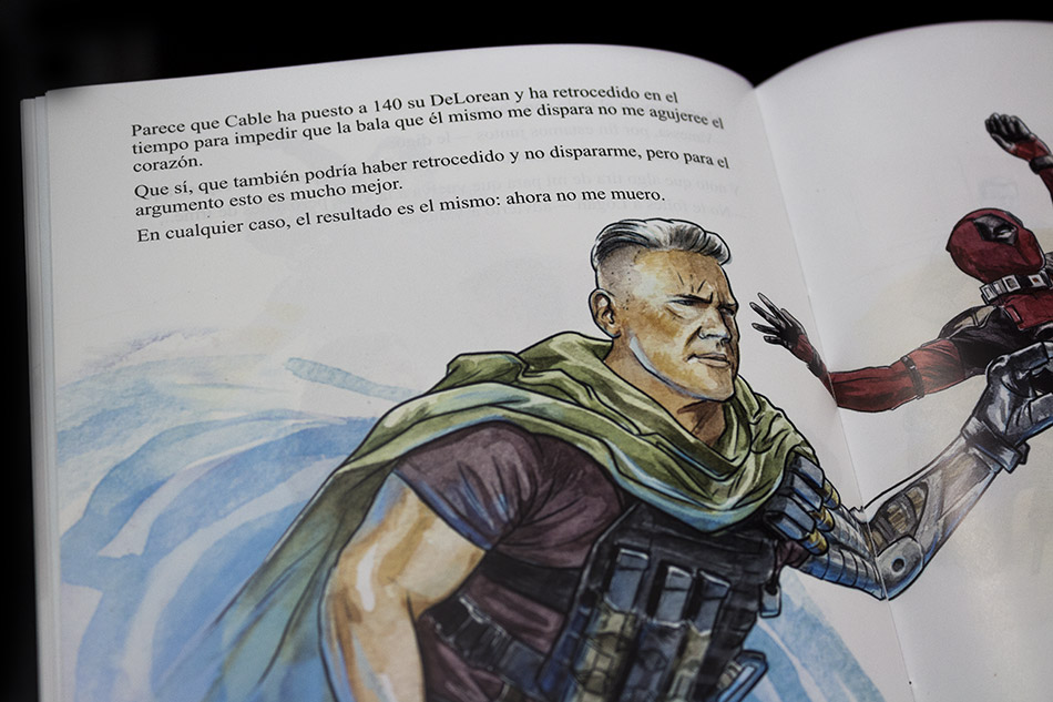 Fotografías de la edición libro de Deadpool 2 en Blu-ray 15