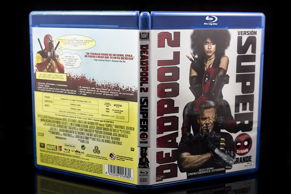 Fotografías de la edición libro de Deadpool 2 en Blu-ray 16