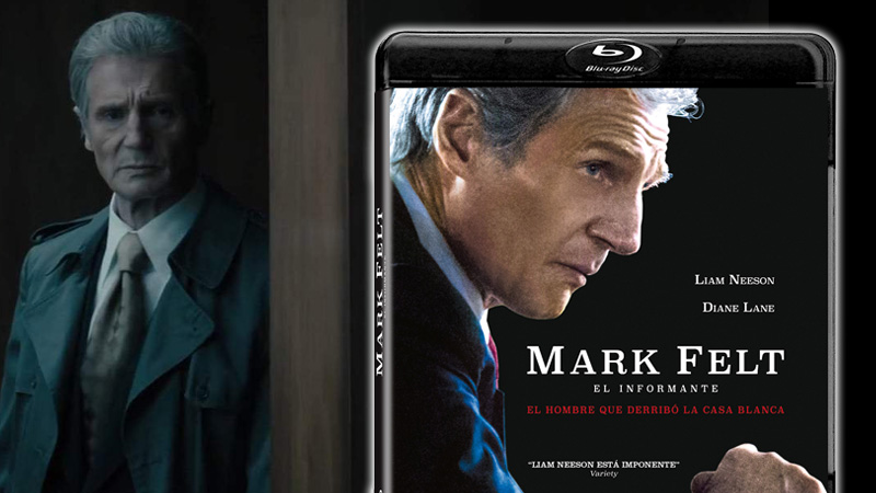 Carátula y datos técnicos de Mark Felt: El Informante en Blu-ray