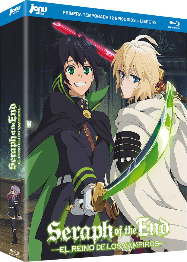 Detalles del Blu-ray de El Reino de los Vampiros (Seraph of the End) - Primera Temporada 1