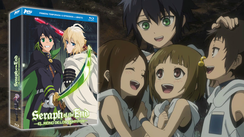 Diseño de El Reino de los Vampiros 1ª temporada en Blu-ray
