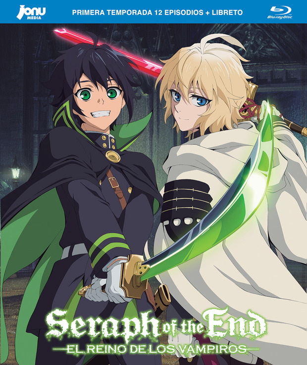 Detalles del Blu-ray de El Reino de los Vampiros (Seraph of the End) - Primera Temporada