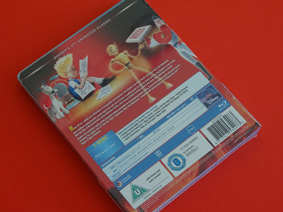 Fotografías del Steelbook de Descubriendo a los Robinsons en Blu-ray (UK) 5