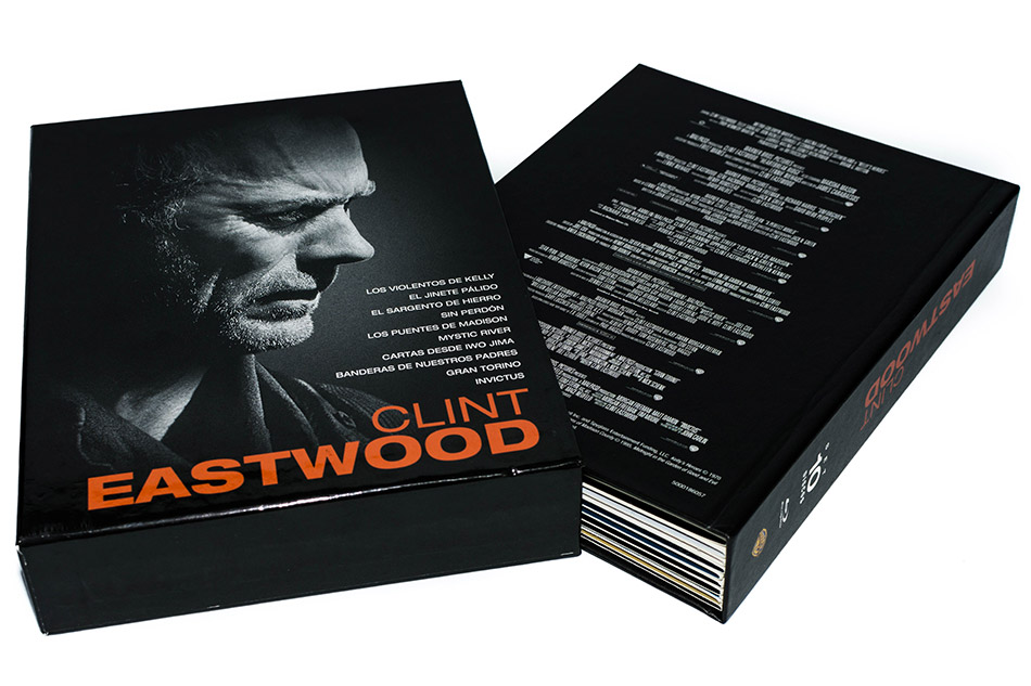 Fotografías de la Colección Clint Eastwood en formato libro en Blu-ray 7