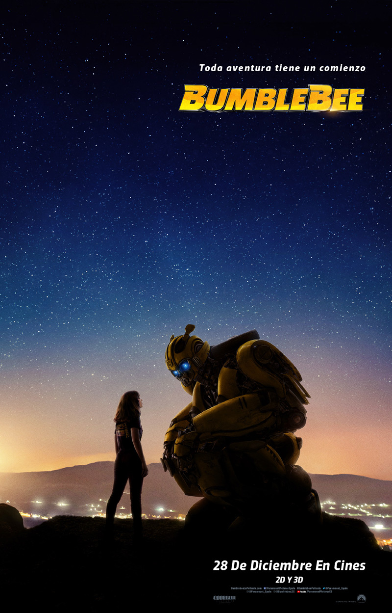 Nuevo tráiler en castellano de Bumblebee