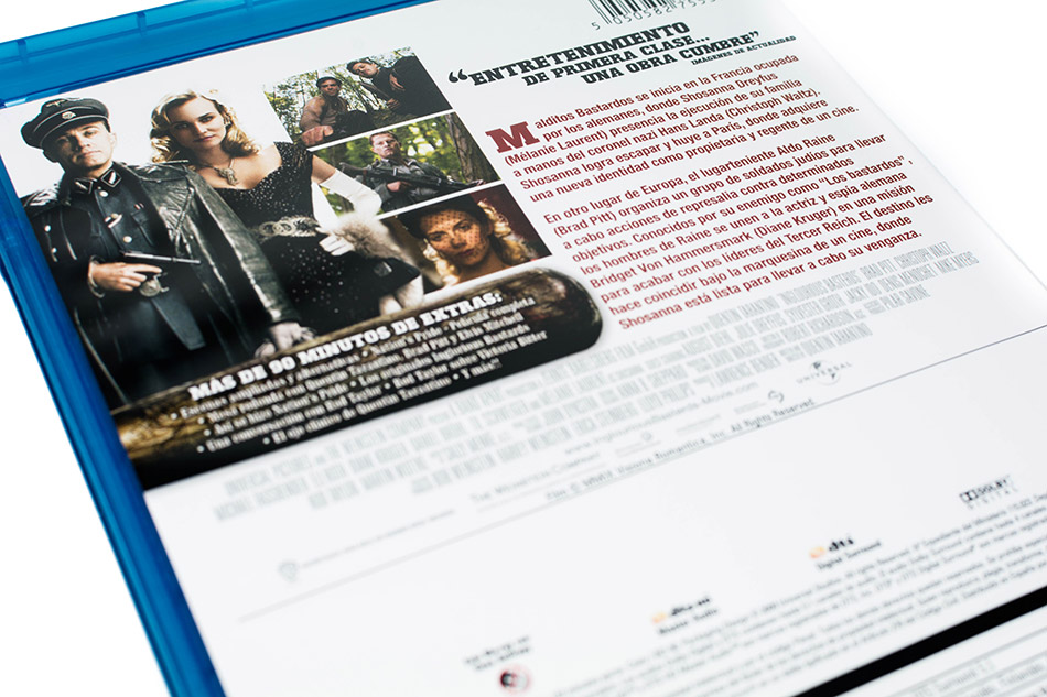 Fotografías de la edición coleccionista de Malditos Bastardos en Blu-ray 14