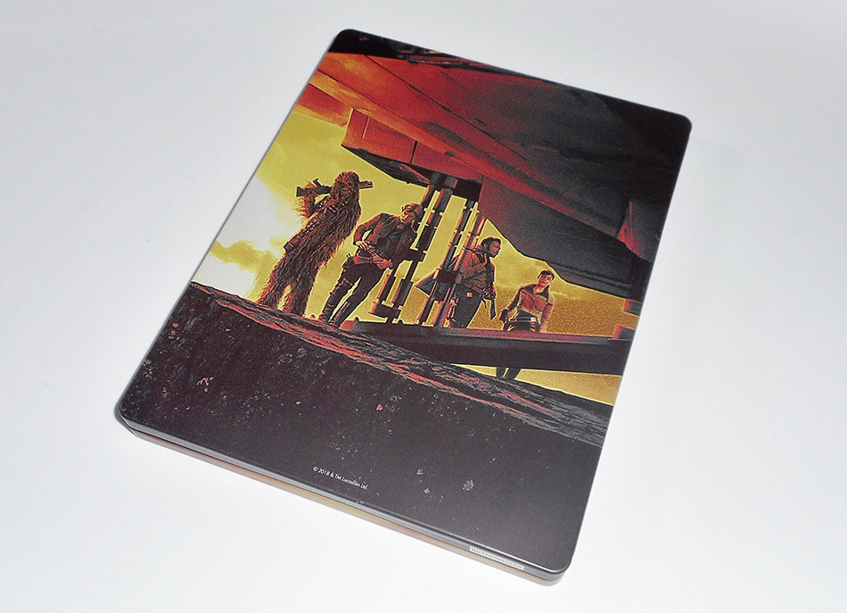 Fotografías del Steelbook de Han Solo: Una Historia de Star Wars en Blu-ray 3D y 2D 6