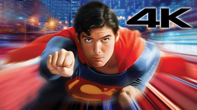 El clásico Superman ha sido anunciado internacionalmente en UHD 4K