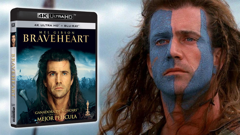 Diseño y datos técnicos del UHD 4K de Braveheart