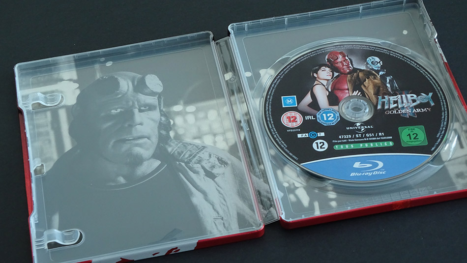 Fotografías del Steelbook Hellboy II: El Ejército Dorado en Blu-ray (UK) 14