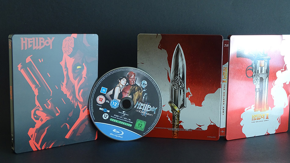Fotografías del Steelbook Hellboy II: El Ejército Dorado en Blu-ray (UK) 18