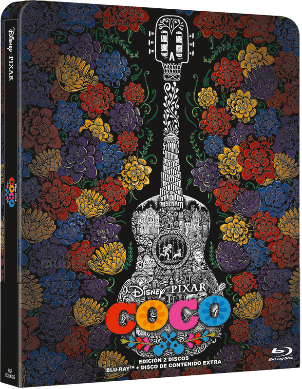 "Nuevo" Steelbook de Coco en Blu-ray con el disco de extras