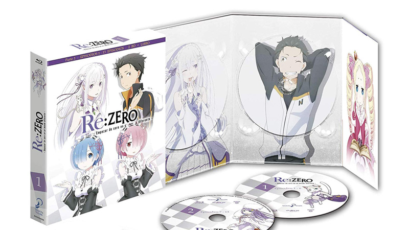 Selecta Visión comienza a editar la serie Re:ZERO en Blu-ray