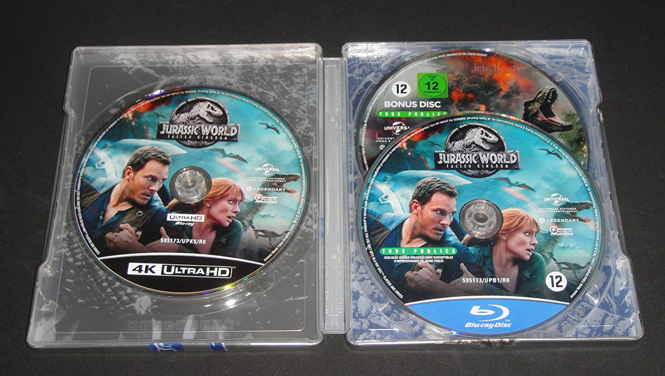 Fotografías del Steelbook 4K de Jurassic World: El Reino Caído 9