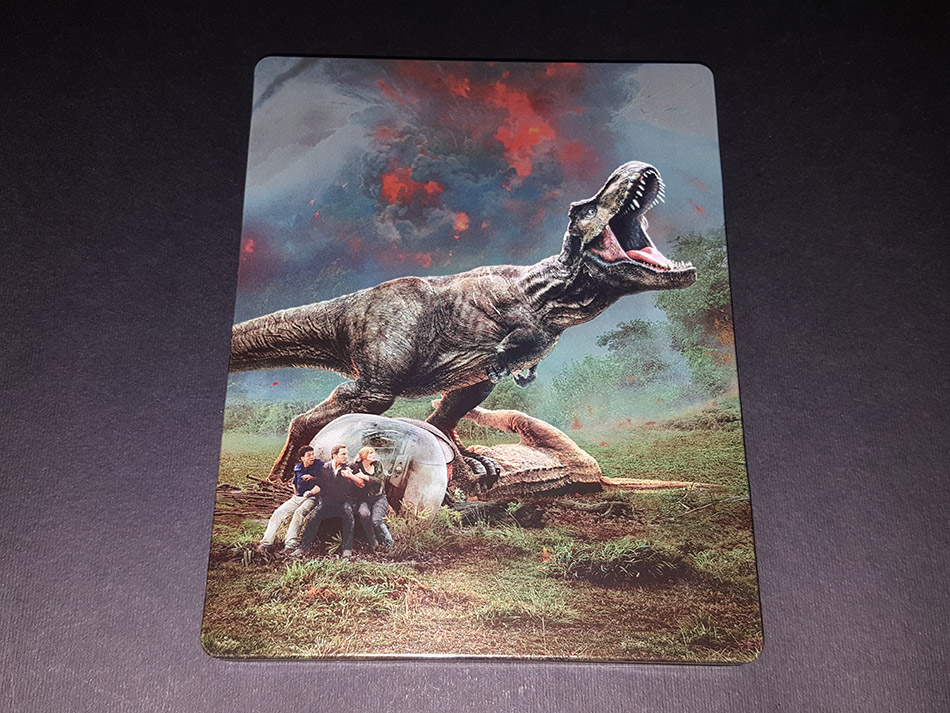  Fotografías del Steelbook de Jurassic World: El Reino Caído en Blu-ray 3D y 2D 11