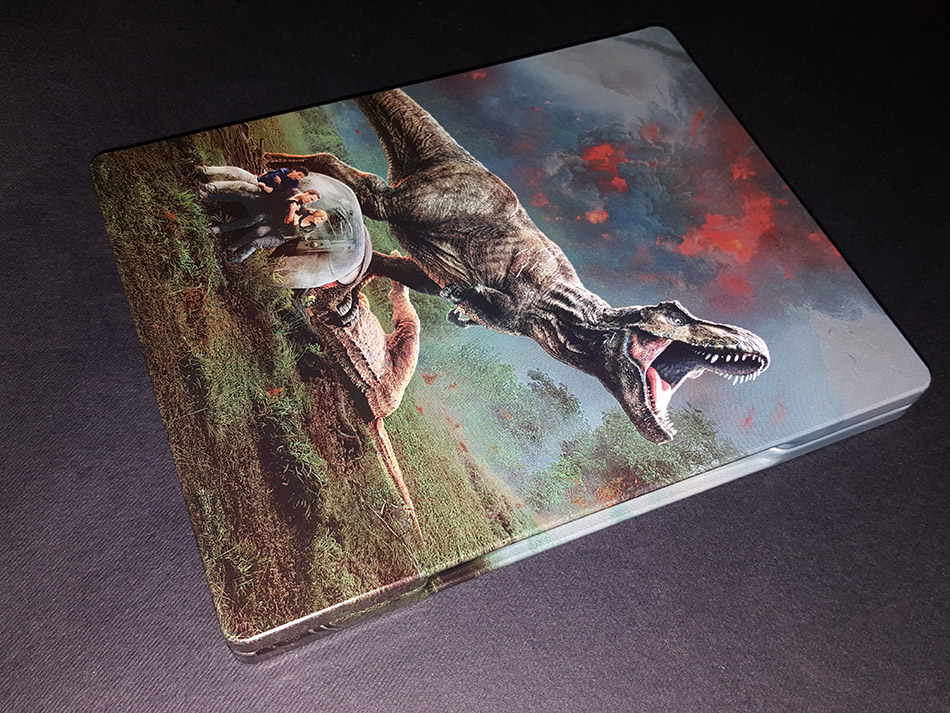  Fotografías del Steelbook de Jurassic World: El Reino Caído en Blu-ray 3D y 2D 14