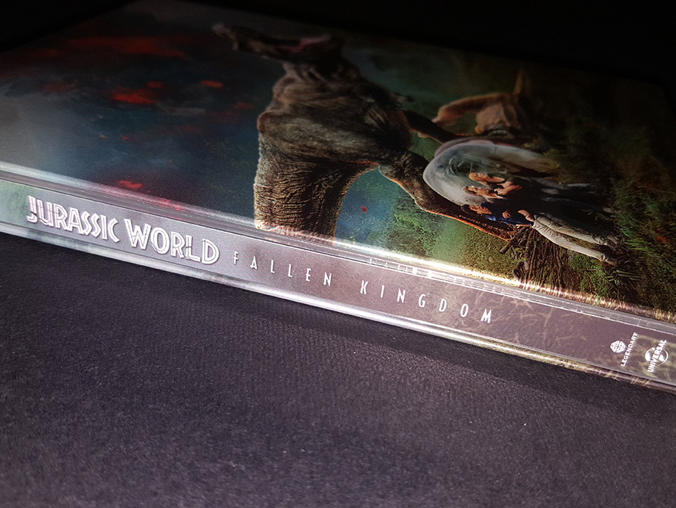  Fotografías del Steelbook de Jurassic World: El Reino Caído en Blu-ray 3D y 2D 18
