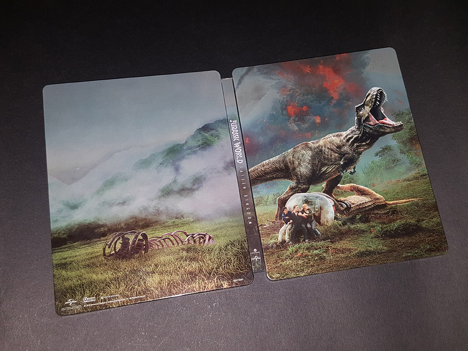  Fotografías del Steelbook de Jurassic World: El Reino Caído en Blu-ray 3D y 2D 19