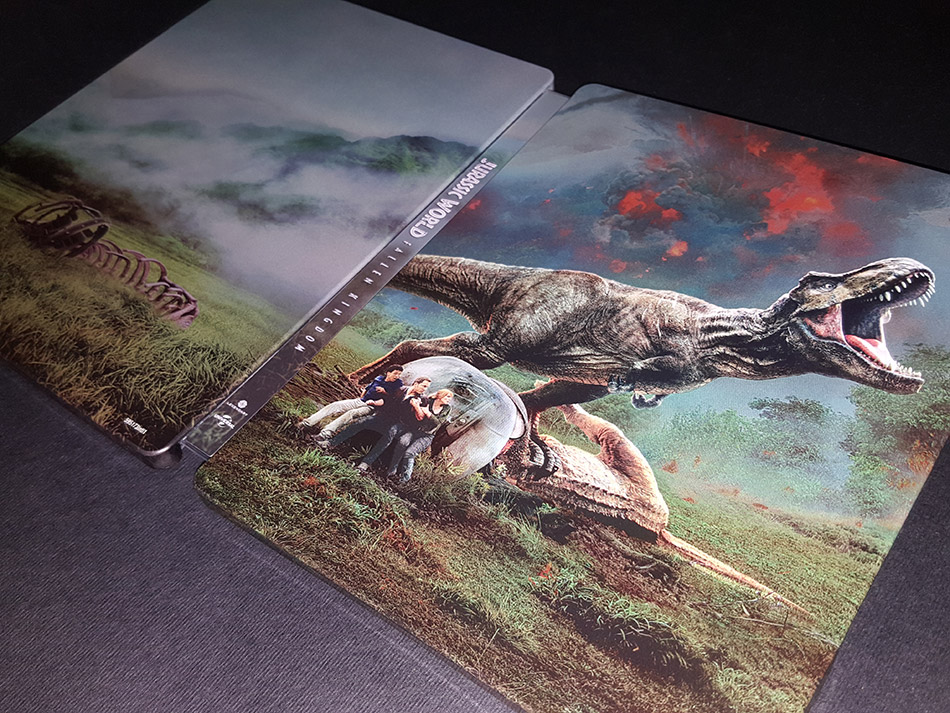  Fotografías del Steelbook de Jurassic World: El Reino Caído en Blu-ray 3D y 2D 20