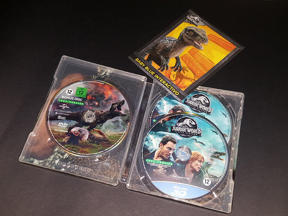  Fotografías del Steelbook de Jurassic World: El Reino Caído en Blu-ray 3D y 2D 21