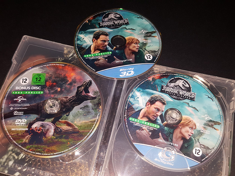  Fotografías del Steelbook de Jurassic World: El Reino Caído en Blu-ray 3D y 2D 23